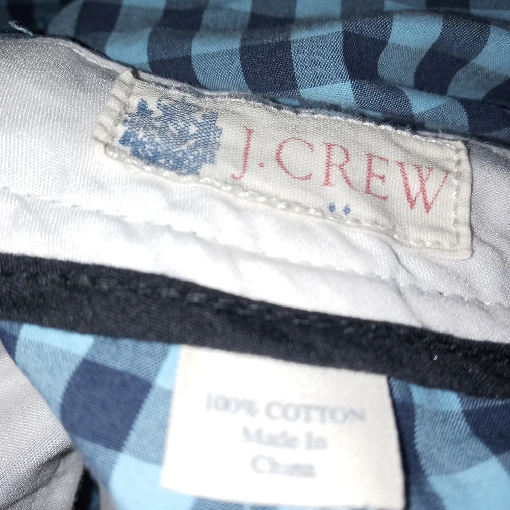 J. Crew plaid cotton short